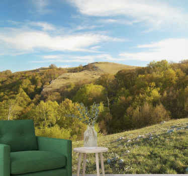 Venkov krajina příroda fototapeta - TenStickers