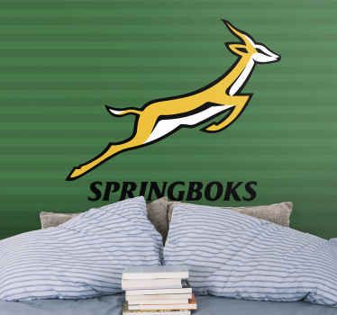 Springboks Logo Teenage Wall Murals - TenStickers