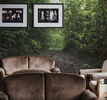 Fotomural de bosque Camino hacia la selva tropical - TenVinilo