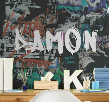 Custom urban style name Teenage Wall Murals - TenStickers