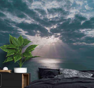 Mural de naturaleza luz oceánica - TenVinilo