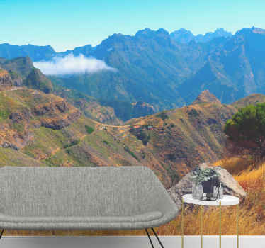 Fototapeta góry majestatyczny widok - TenStickers