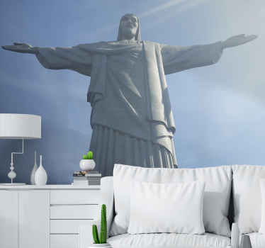 城市和乡村照片墙 基督救世主雕像 - TenStickers