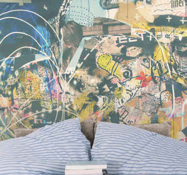 Urban Street Art graffiti wall mural - TenStickers