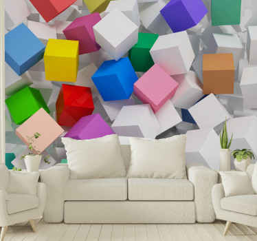 3D wall mural for everyone - TenStickers