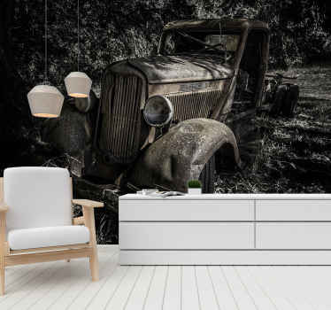 Rusty Vintage Truck wall mural vehicle - TenStickers