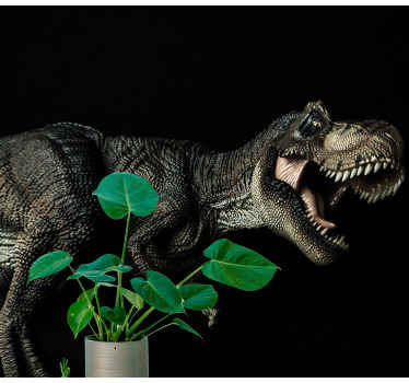 Tapisserie animaux dinosaures et plantes - TenStickers