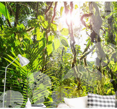 Bujno zelenje Fototapete Narava - TenStickers