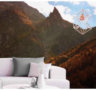 Lenkų kalnų peizažas gamta sieninė tapyba - „Tenstickers“