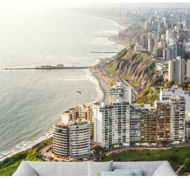 Fotomural ciudad Vistas de lima - TenVinilo