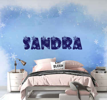 Fototapete personalisiert individuelle namenserstellung - TenStickers