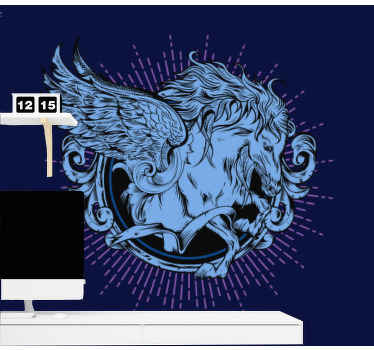 Foto tapete lavova amblem krilatog lava - TenStickers