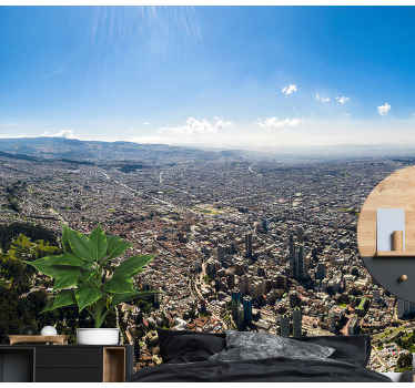 Fototapete Städte stadtbild von bogotá - TenStickers