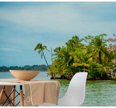 Fototapete Natur tropische inseloase - TenStickers