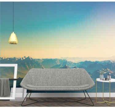 Fototapete Berge grandiose berglandschaft - TenStickers