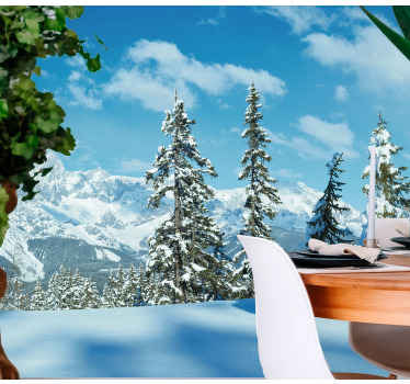 Fototapete Berge Dachstein österreich - TenStickers