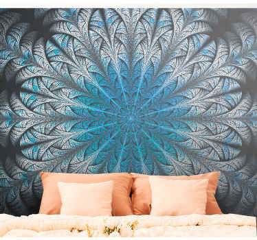 Fototapete Nebliges Muster - TenStickers