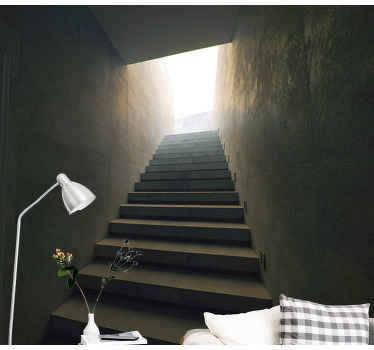 Stairway to Light landscape mural - TenStickers