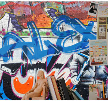 Urban Street Style graffiti wall mural - TenStickers