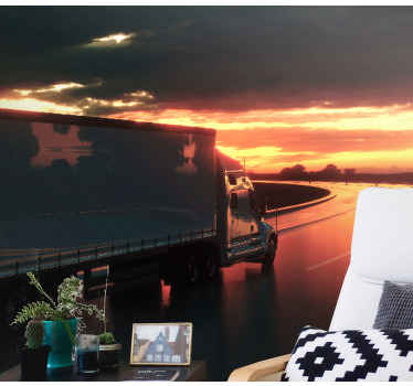 Carta da parati con tramonto - TenStickers