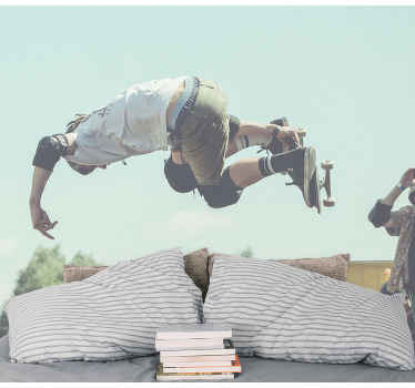 Skate knæpuder fototapet - TenStickers