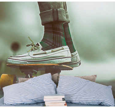 Cool Skateboard Style graffiti wall mural - TenStickers