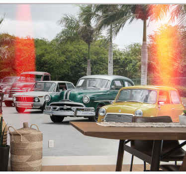 κλασική συλλογή τοιχογραφιών αυτοκινήτου - TenStickers