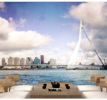 橋のロッテルダムの壁画 - TENSTICKERS