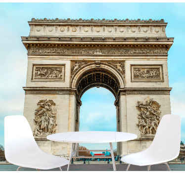 パリ 壁画 パリの象徴的な記念碑 - TENSTICKERS