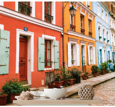 Crémieux 유명한 거리 복도 벽화 - TenStickers