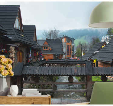 Zakopane utcai közúti falfestmény - TenStickers