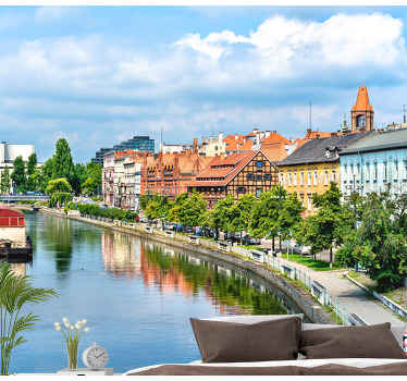 Fotomural carretera Río bydgoszcz - TenVinilo