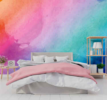 Vopsea stropi culoare apă picturi abstracte murale - TenStickers