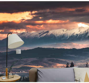 Fototapeta złota góra polska tatry góra - TenStickers