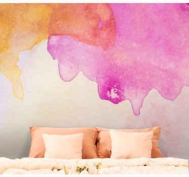 Watercolor aquarela splash Abstract Wall Murals - TenStickers