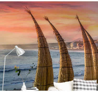 Fotomural naturaleza Costa huanchaco - TenVinilo