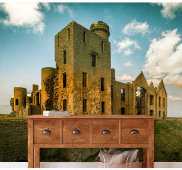 被杀的城堡详细的壁画 - TenStickers