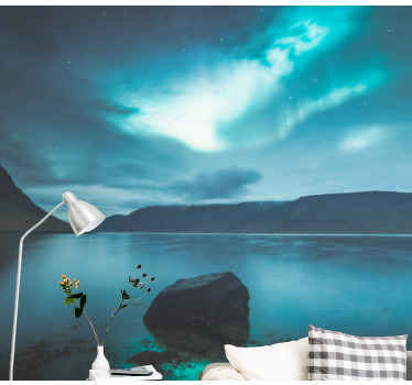 Blue Lagoon Iceland wall mural - TenStickers