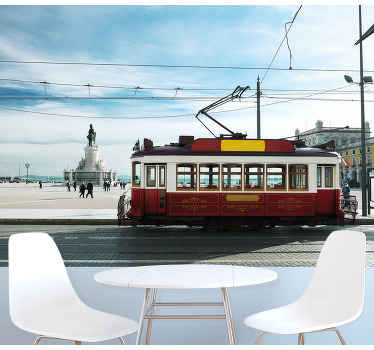 Fotomural para sala eléctrico em Lisboa - TenStickers