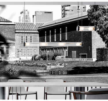 雪壁壁画のロッテルダム美術館公園 - TENSTICKERS