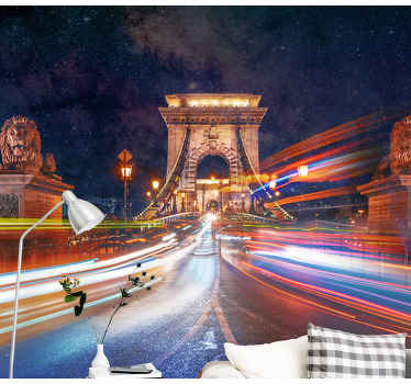 Kedjebron i budapest fototapeta - Tenstickers