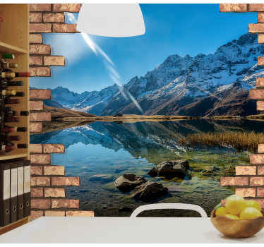 3d mur med fotovægmaleri - TenStickers