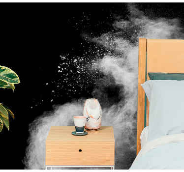 Fototapete Hochzeit Weiße pulverexplosion - TenStickers