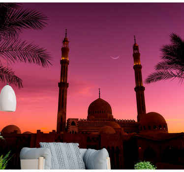 Emirates beautiful mosque wall mural - TenStickers