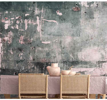 Fotomural piedra Hormigón gris y marrón - TenVinilo