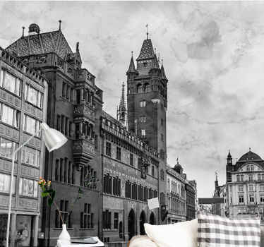 Travl by i schweiz fototapet - TenStickers