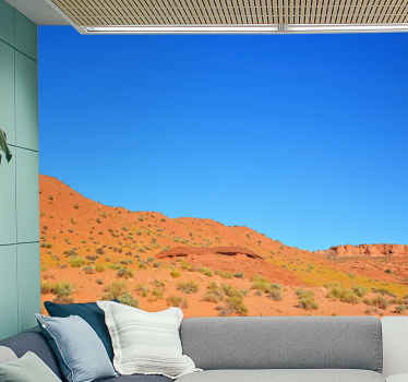 Mural para salón Hermoso paisaje de un soleado - TenVinilo