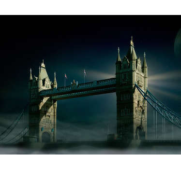 London bridge is prehaps one of the most well know bridges, so it's only right that we showed it in all its glory with this stunning London wall mural