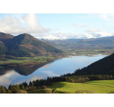 Fototapete See ruhige seesicht - TenStickers