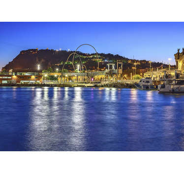 Fantastic photomural wall of Barcelona with which you can decorate your house with beautiful views of Barcelona. Enjoy now this magnificent design!